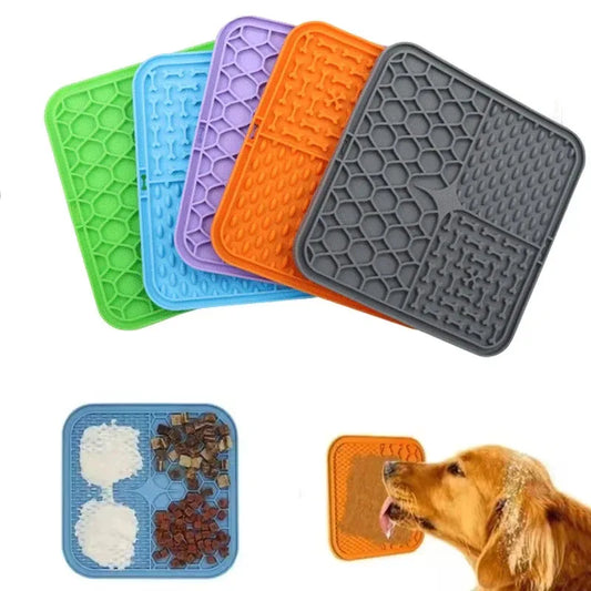 silicone mat dog feeder