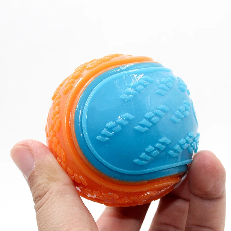Interactive dog toy ball